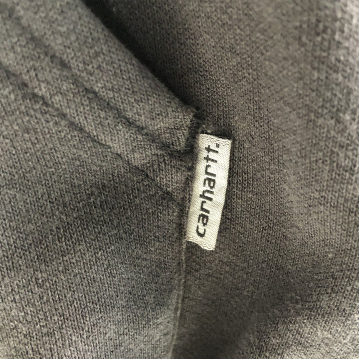 Carhartt Cut-Off Sweat Pullover Hoodie, Men's Size M cotton black type Vintage Second Hand