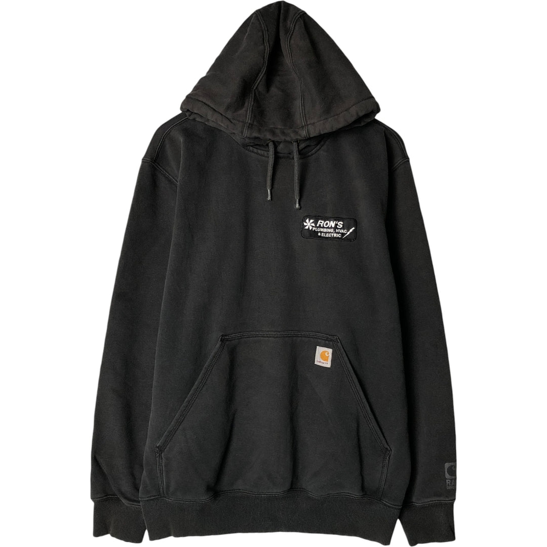 Carhartt Original Fit Rain Defender Pullover Hoodie, Men's Size L cotton black type Vintage Second Hand