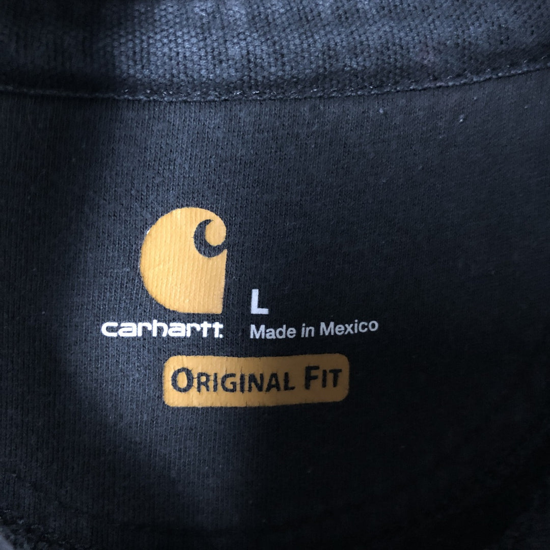 Carhartt Original Fit Rain Defender Pullover Hoodie, Men's Size L cotton black type Vintage Second Hand