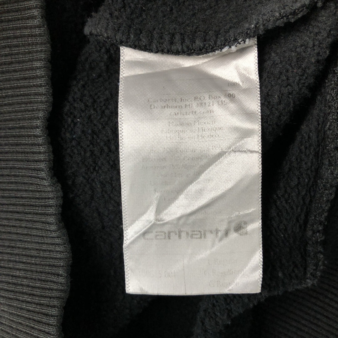 Carhartt Original Fit Rain Defender Pullover Hoodie, Men's Size L cotton black type Vintage Second Hand