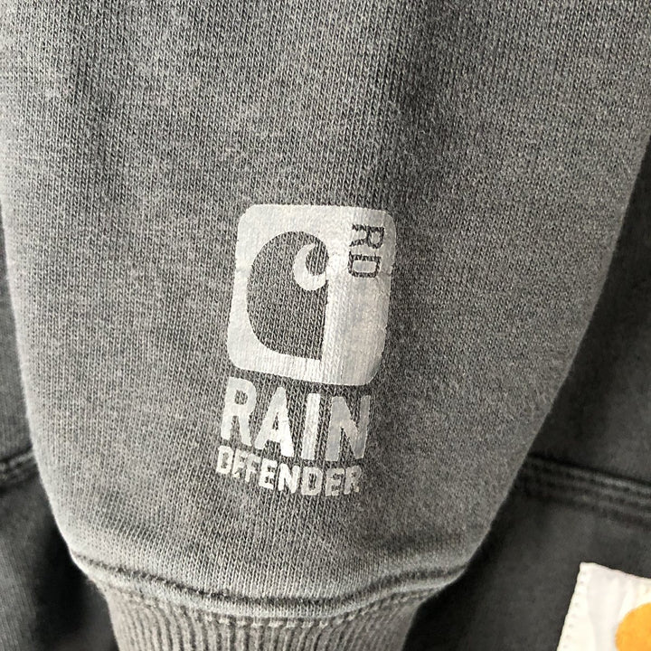 Carhartt Original Fit Rain Defender Pullover Hoodie, Men's Size L cotton black type Vintage Second Hand