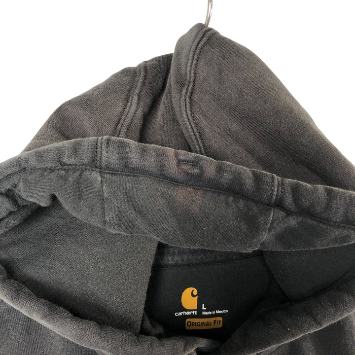 Carhartt Original Fit Rain Defender Pullover Hoodie, Men's Size L cotton black type Vintage Second Hand