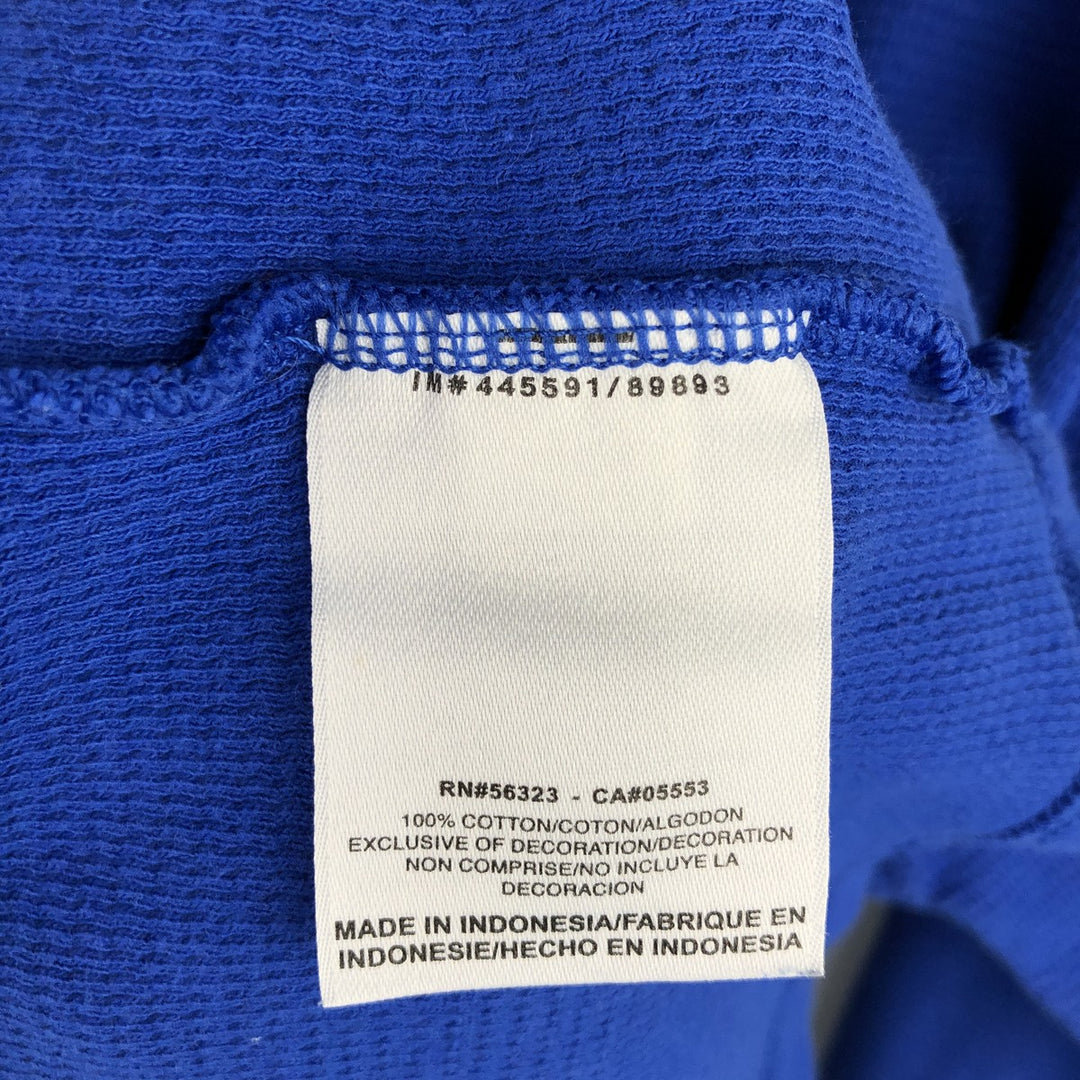 Nike Thermal Long T-Shirt, Men's Size L cotton blue type Vintage Second Hand