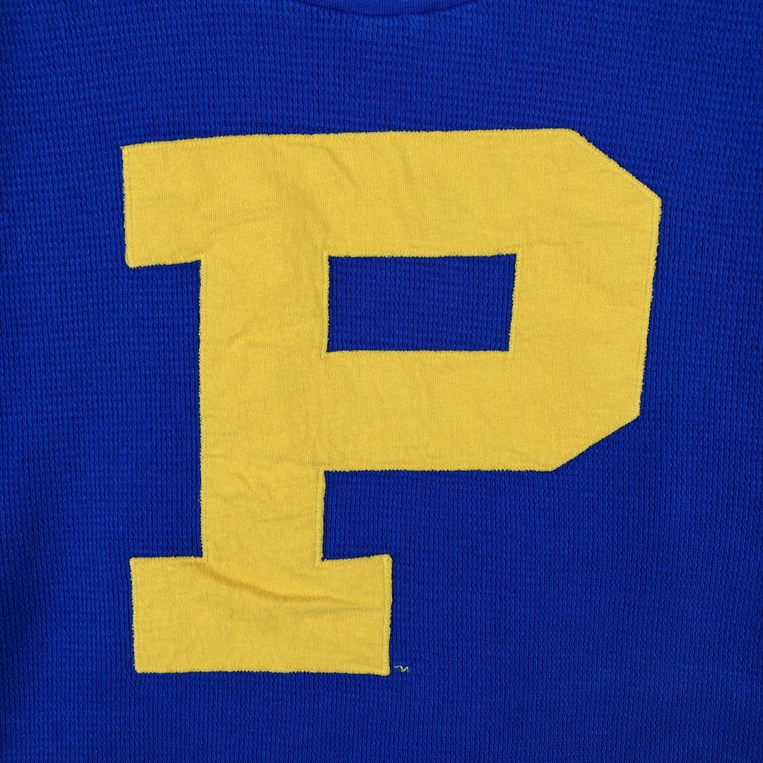 Nike Thermal Long T-Shirt, Men's Size L cotton blue type Vintage Second Hand