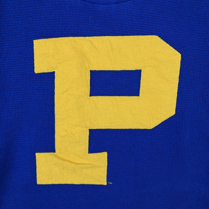 Nike Thermal Long T-Shirt, Men's Size L cotton blue type Vintage Second Hand