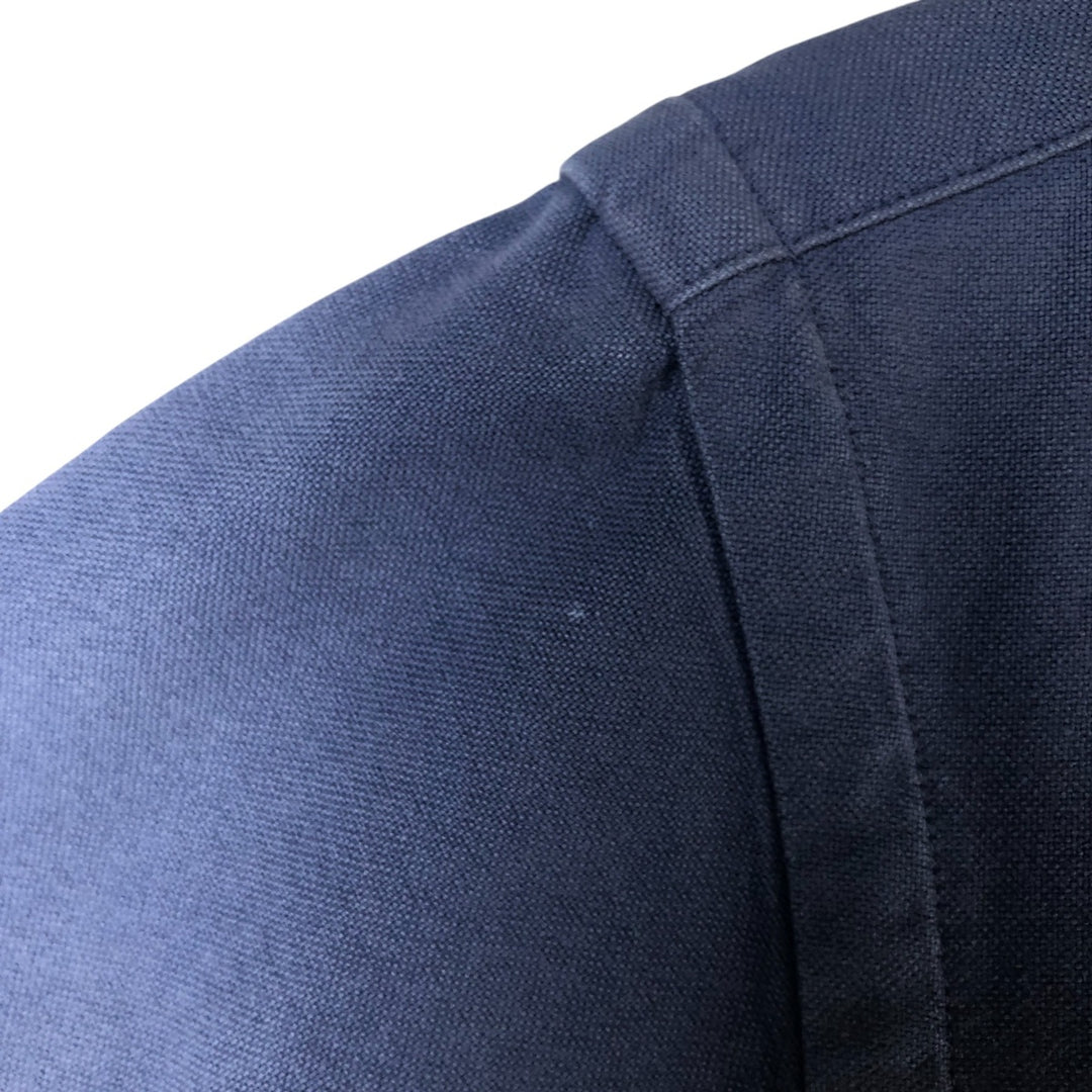 Ralph Lauren POLO by Ralph Lauren CUSTOM FIT long-sleeved button-down shirt, men's size M cotton blue type Vintage Second Hand