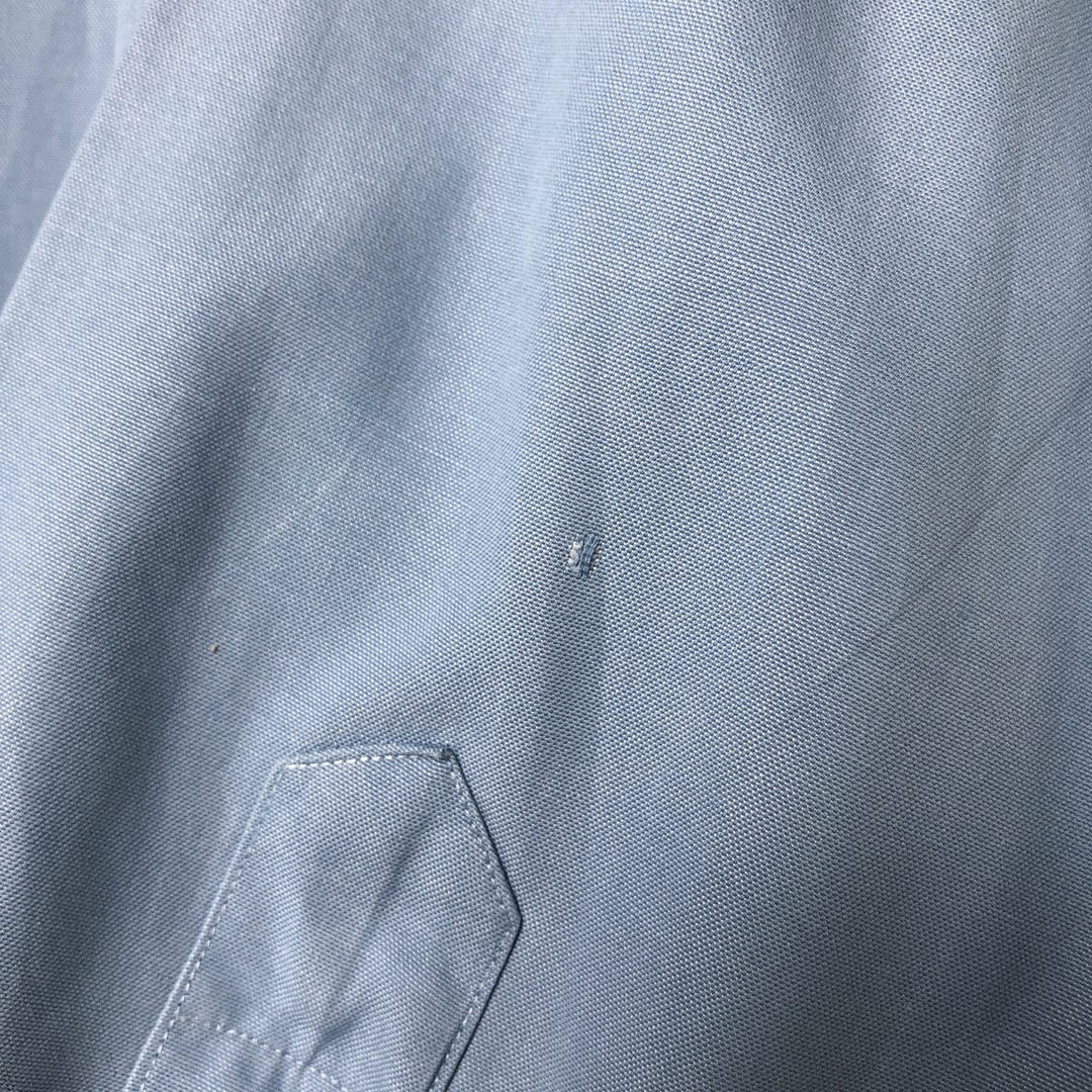 Ralph Lauren YARMOUTH long sleeve button down shirt, men's size L cotton Blue type light blue Vintage Second Hand