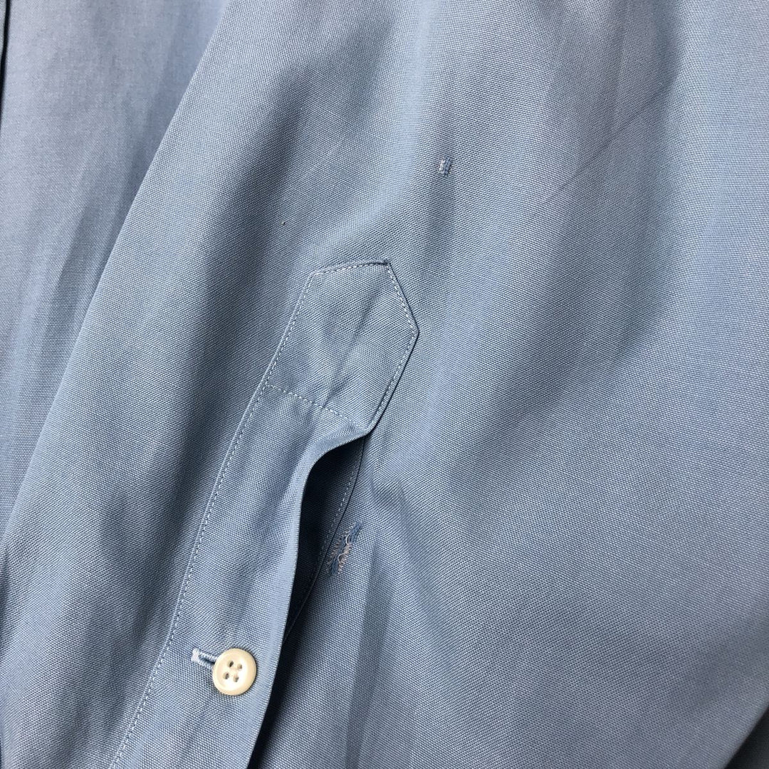 Ralph Lauren YARMOUTH long sleeve button down shirt, men's size L cotton Blue type light blue Vintage Second Hand