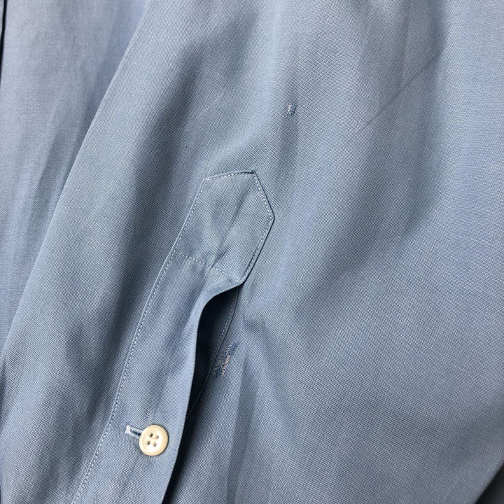 Ralph Lauren YARMOUTH long sleeve button down shirt, men's size L cotton Blue type light blue Vintage Second Hand