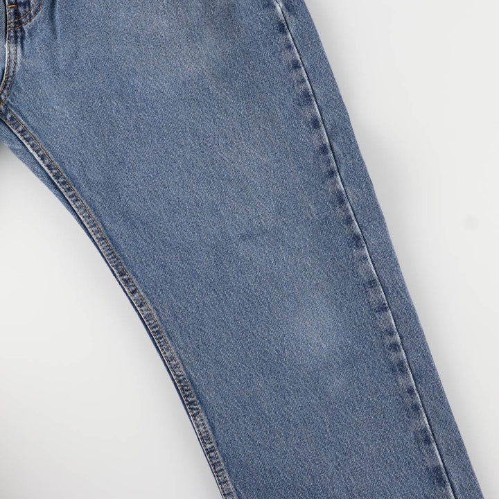 Levi's 505 tapered denim pants for men, equivalent to w35 cotton blue type Vintage Second Hand