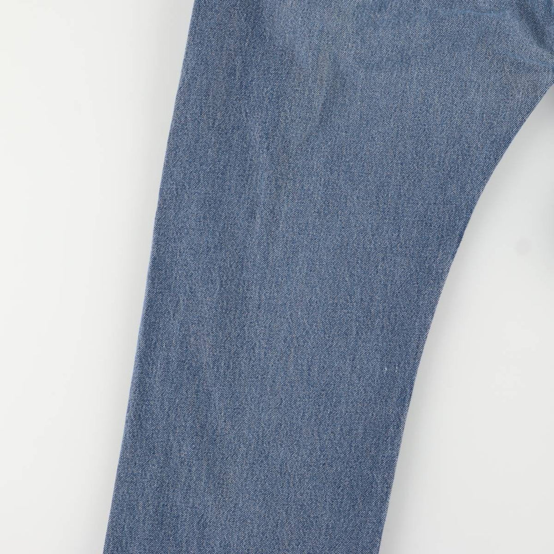 Levi's 505 tapered denim pants for men, equivalent to w35 cotton blue type Vintage Second Hand