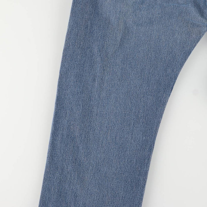 Levi's 505 tapered denim pants for men, equivalent to w35 cotton blue type Vintage Second Hand