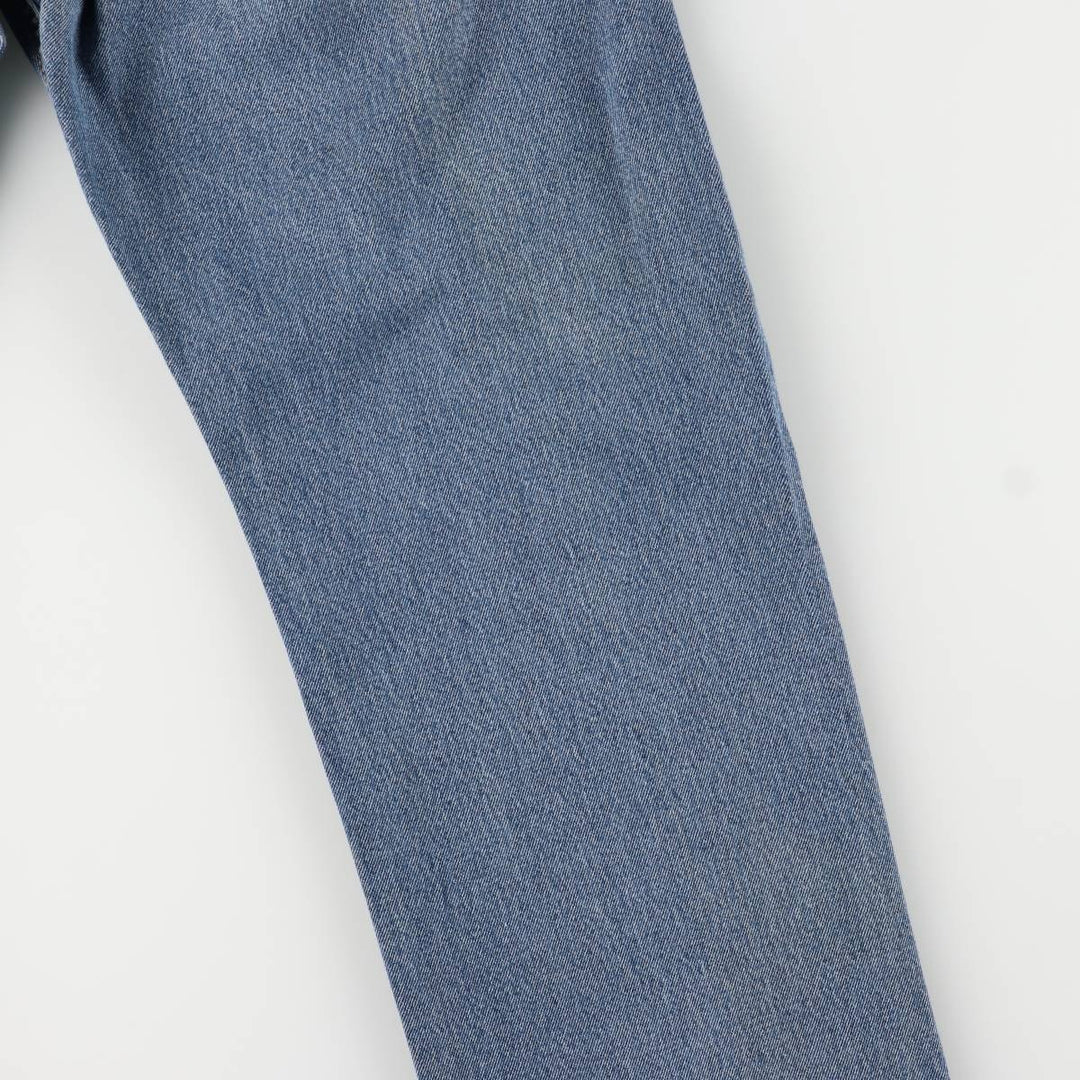 Levi's 505 tapered denim pants for men, equivalent to w35 cotton blue type Vintage Second Hand