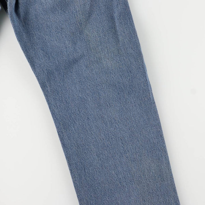 Levi's 505 tapered denim pants for men, equivalent to w35 cotton blue type Vintage Second Hand