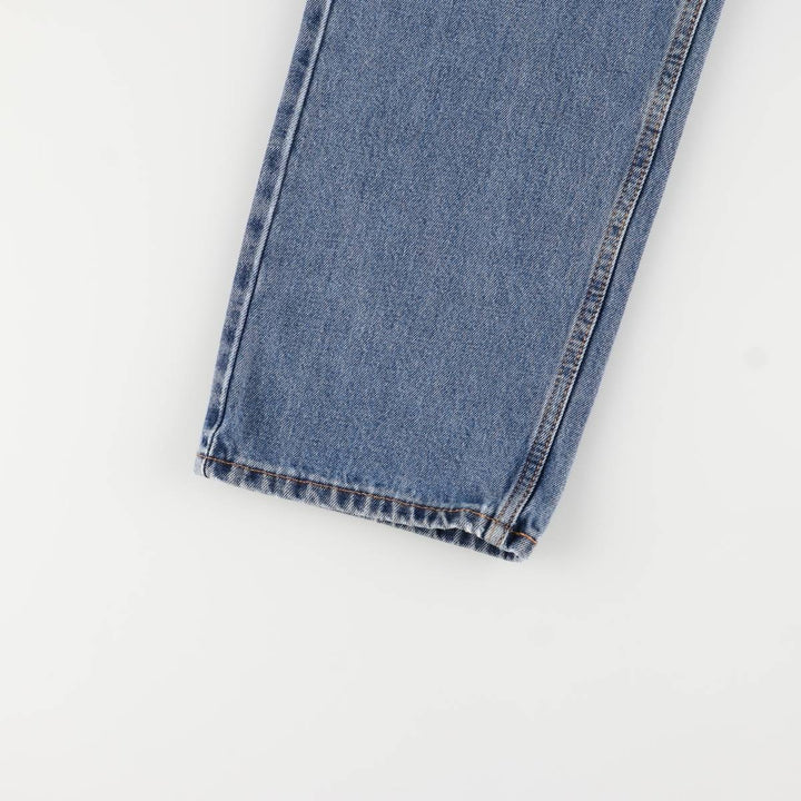 Levi's 505 tapered denim pants for men, size w36 cotton blue type Vintage Second Hand