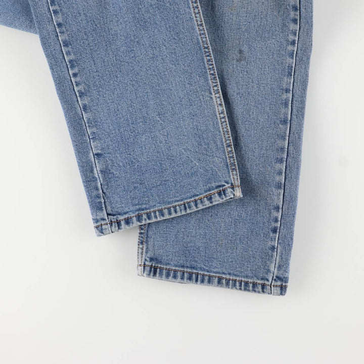 Levi's 505 tapered denim pants for men, size W34 cotton blue type Vintage Second Hand