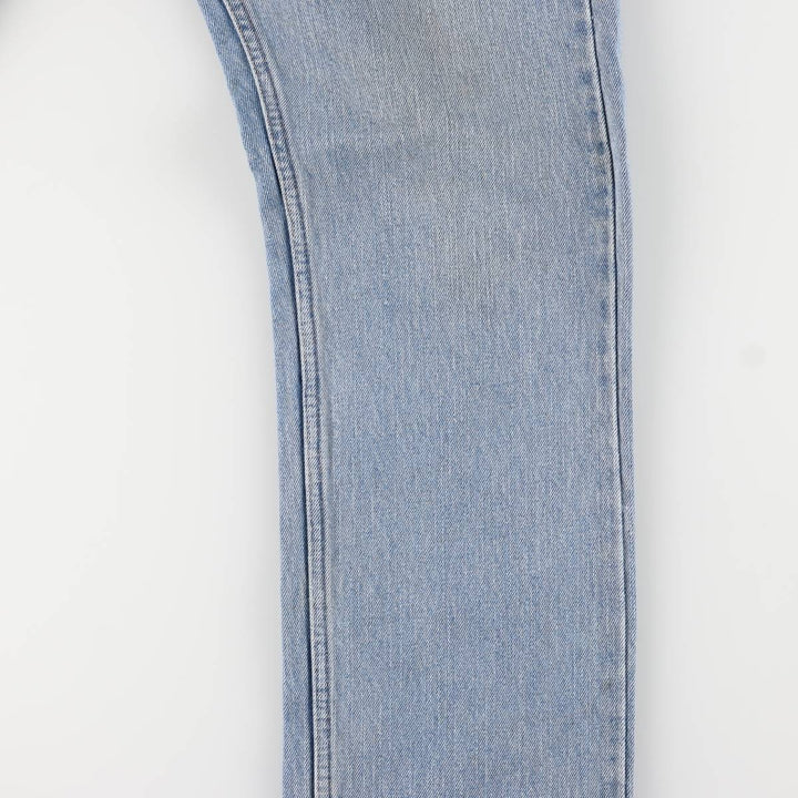 Levi's 505 tapered denim pants for men, size W34 cotton blue type Vintage Second Hand