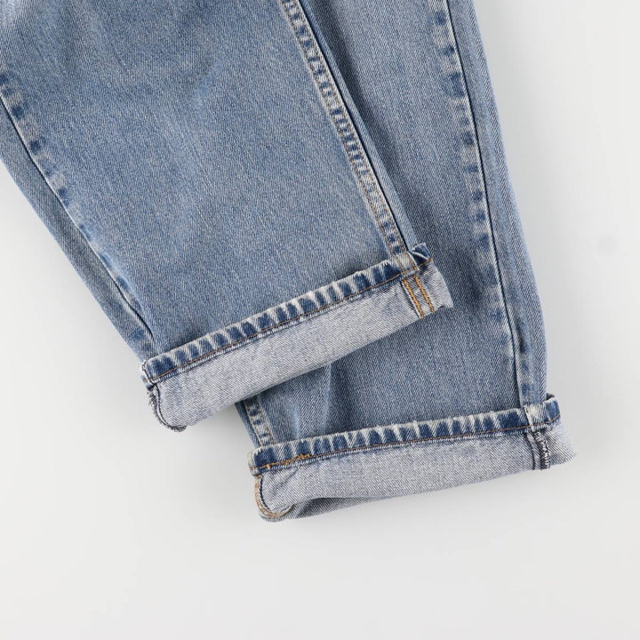 Levi's 505 STRAIGHT FIT tapered denim pants for men, size w37 cotton blue type Vintage Second Hand