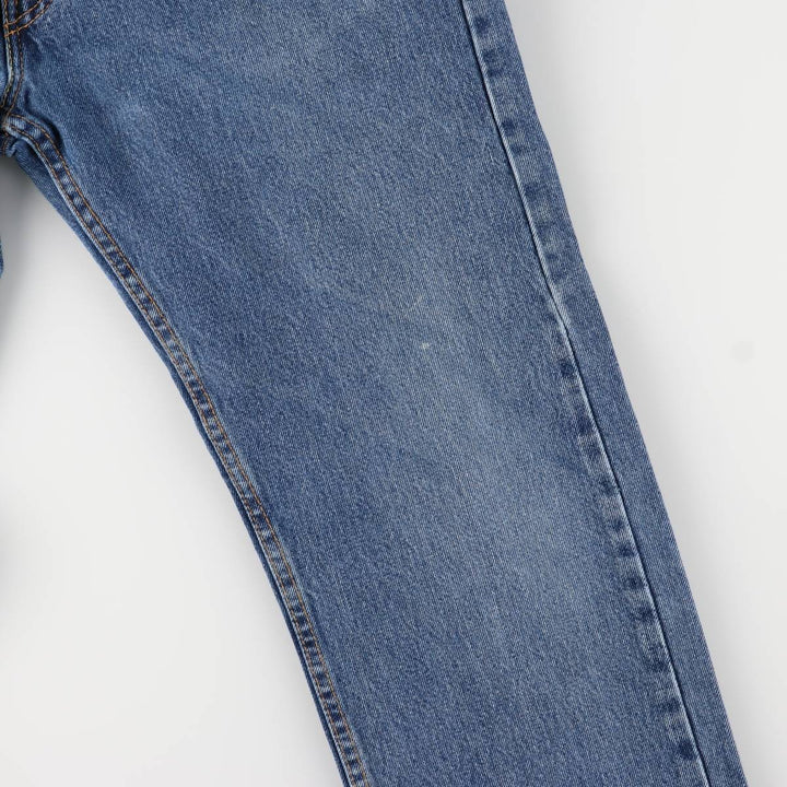 Levi's 505 tapered denim pants for men, equivalent to w35 cotton blue type Vintage Second Hand