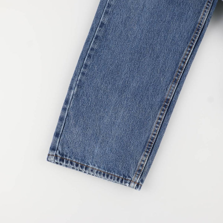 Levi's 505 tapered denim pants for men, equivalent to w35 cotton blue type Vintage Second Hand