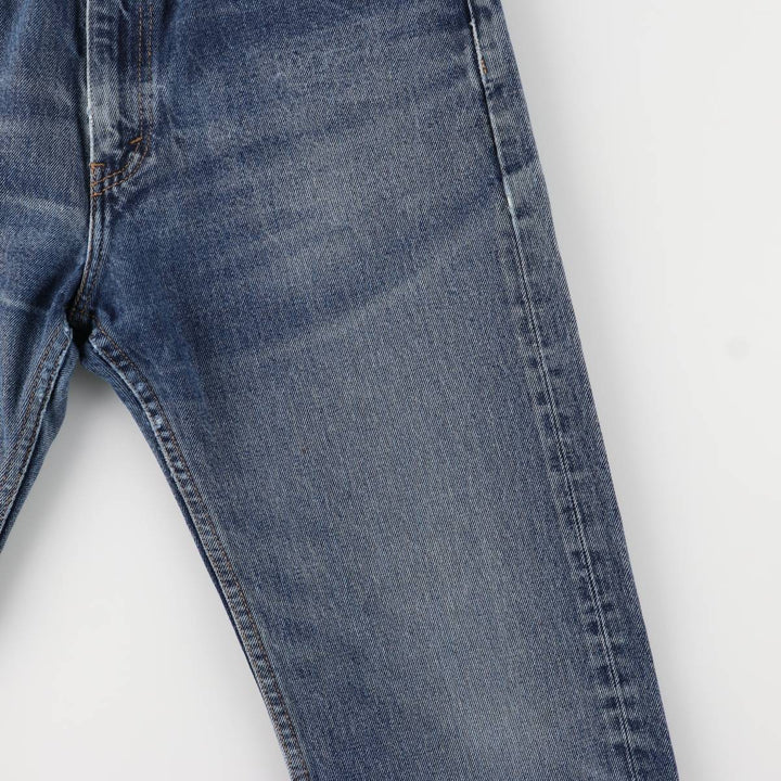 Levi's 505 tapered denim pants for men, equivalent to w35 cotton blue type Vintage Second Hand