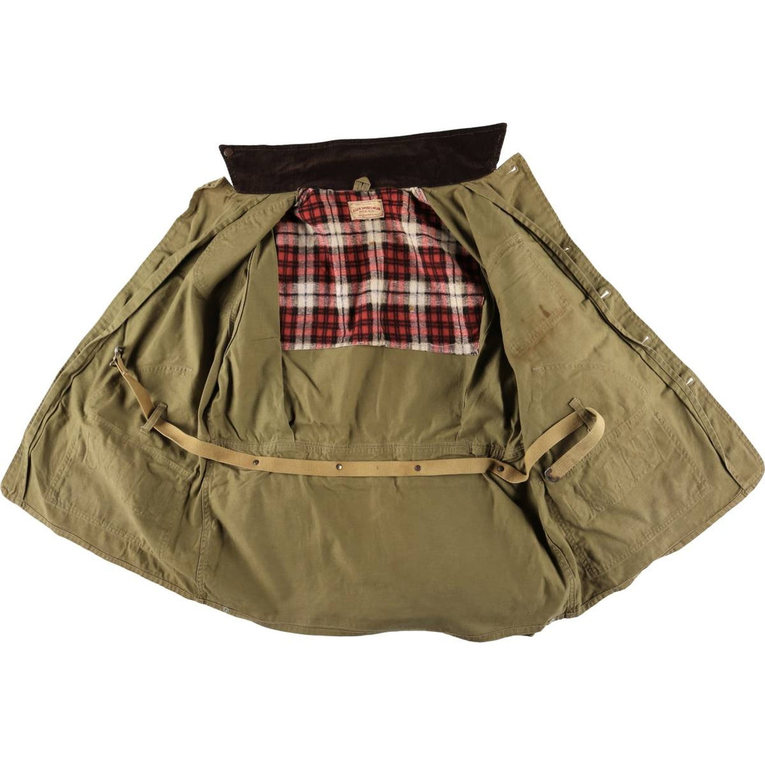 1950'S - Vintage ALLEN SPORTSWEAR Shooting Jacket, Men's Size L unclear Khaki type Vintage Second Hand