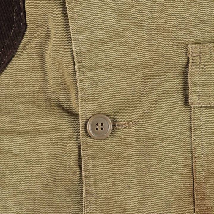 1950'S - Vintage ALLEN SPORTSWEAR Shooting Jacket, Men's Size L unclear Khaki type Vintage Second Hand