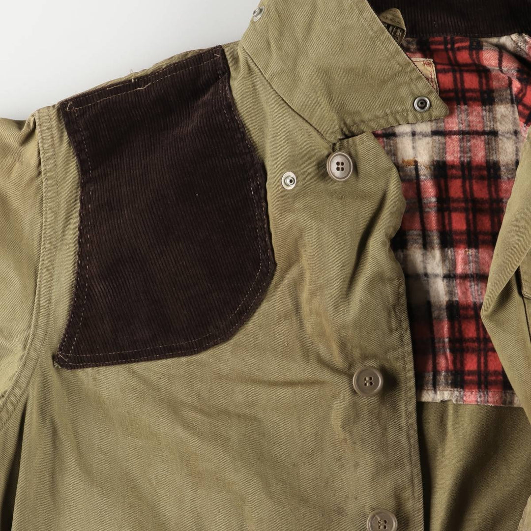 1950'S - Vintage ALLEN SPORTSWEAR Shooting Jacket, Men's Size L unclear Khaki type Vintage Second Hand