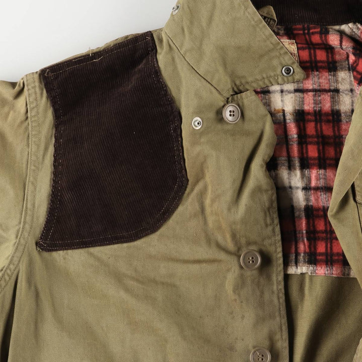 1950'S - Vintage ALLEN SPORTSWEAR Shooting Jacket, Men's Size L unclear Khaki type Vintage Second Hand