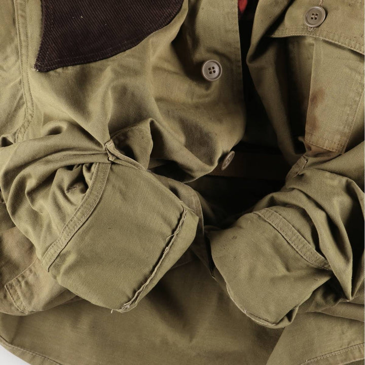 1950'S - Vintage ALLEN SPORTSWEAR Shooting Jacket, Men's Size L unclear Khaki type Vintage Second Hand