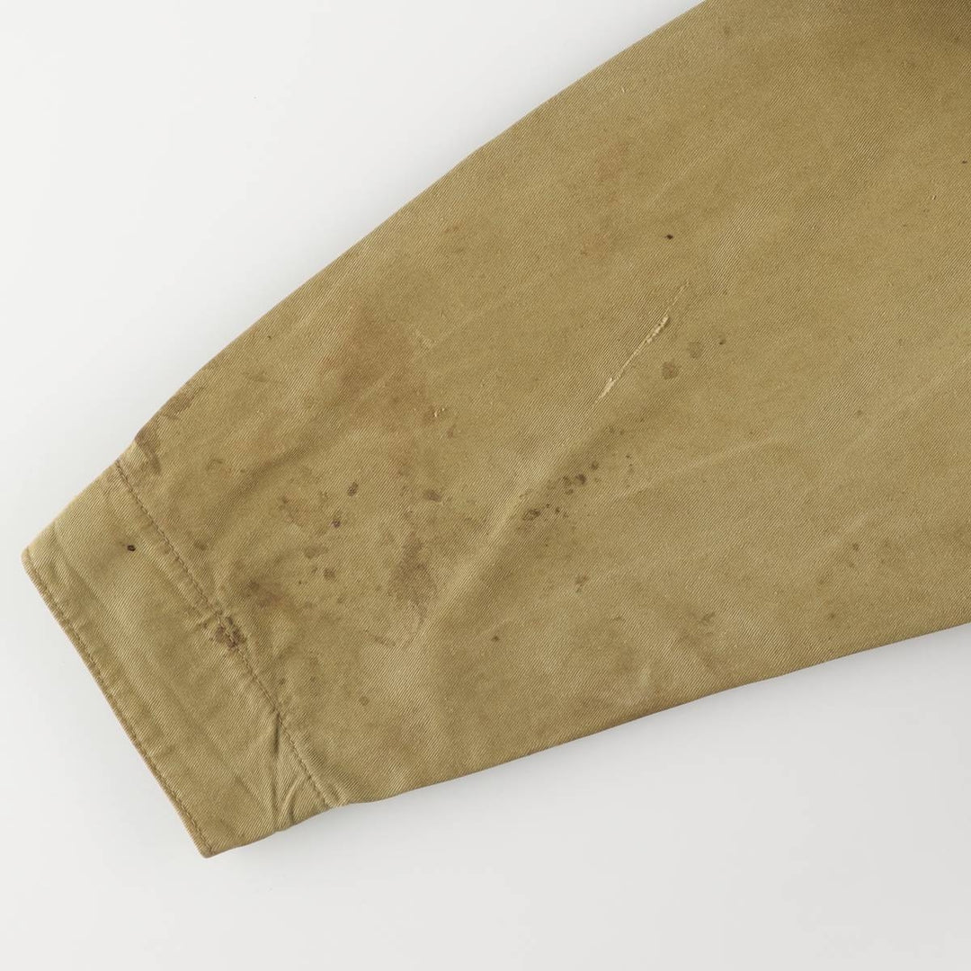 1950'S - Vintage ALLEN SPORTSWEAR Shooting Jacket, Men's Size L unclear Khaki type Vintage Second Hand