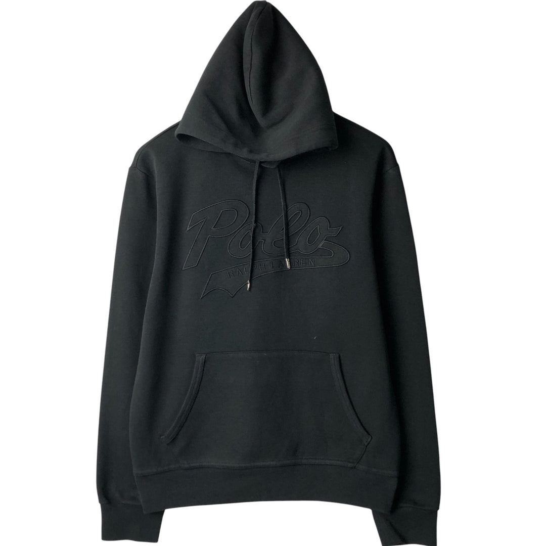 Ralph Lauren POLO RALPH LAUREN Sweatshirt Pullover Hoodie Men's XL cotton black type Vintage Second Hand