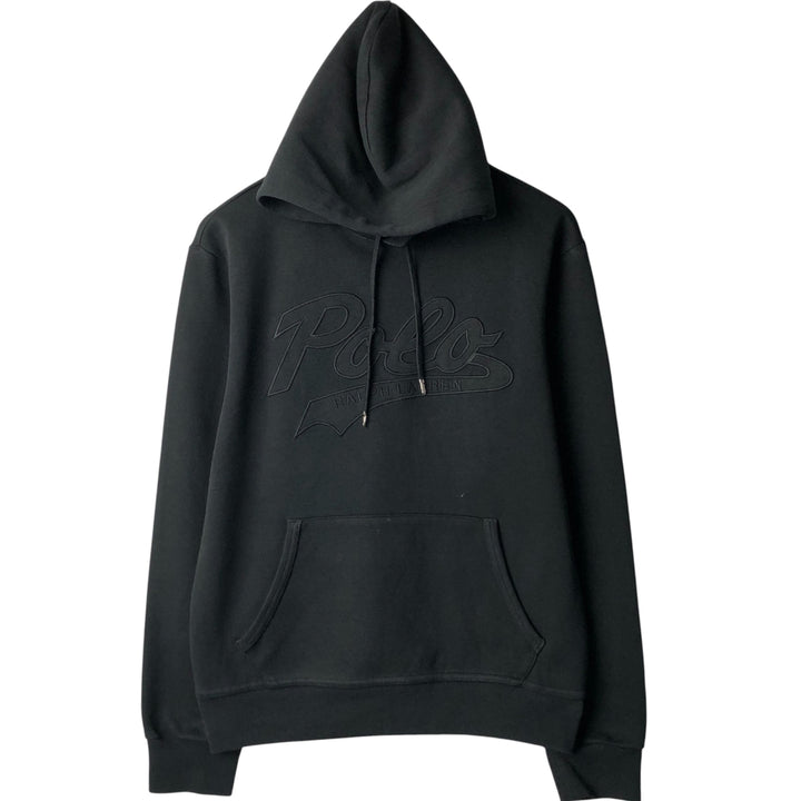 Ralph Lauren POLO RALPH LAUREN Sweatshirt Pullover Hoodie Men's XL cotton black type Vintage Second Hand
