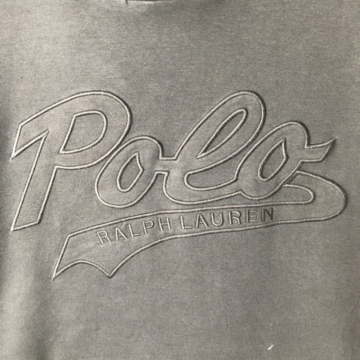 Ralph Lauren POLO RALPH LAUREN Sweatshirt Pullover Hoodie Men's XL cotton black type Vintage Second Hand