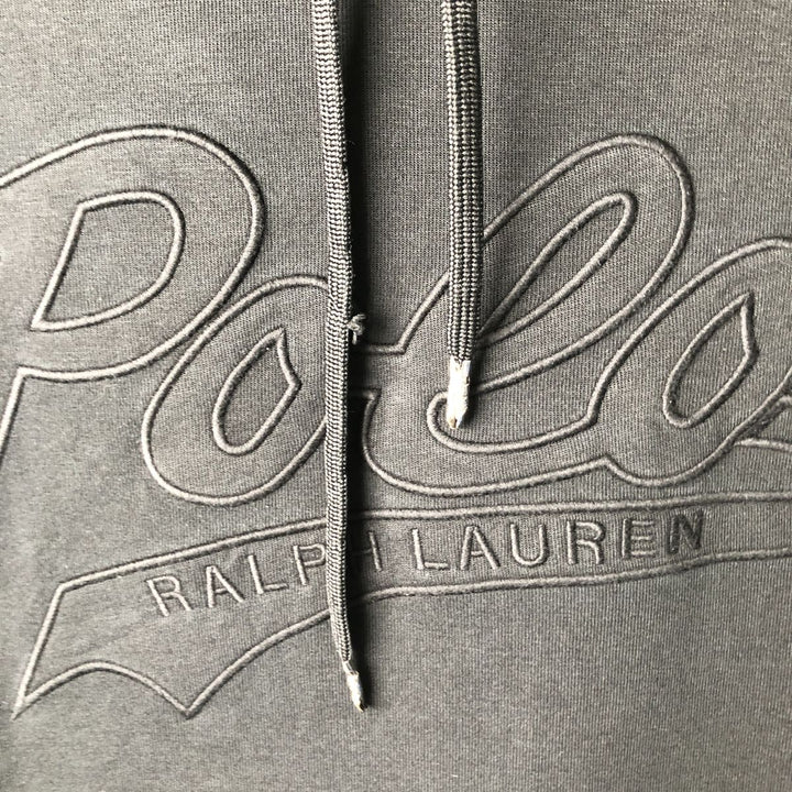 Ralph Lauren POLO RALPH LAUREN Sweatshirt Pullover Hoodie Men's XL cotton black type Vintage Second Hand