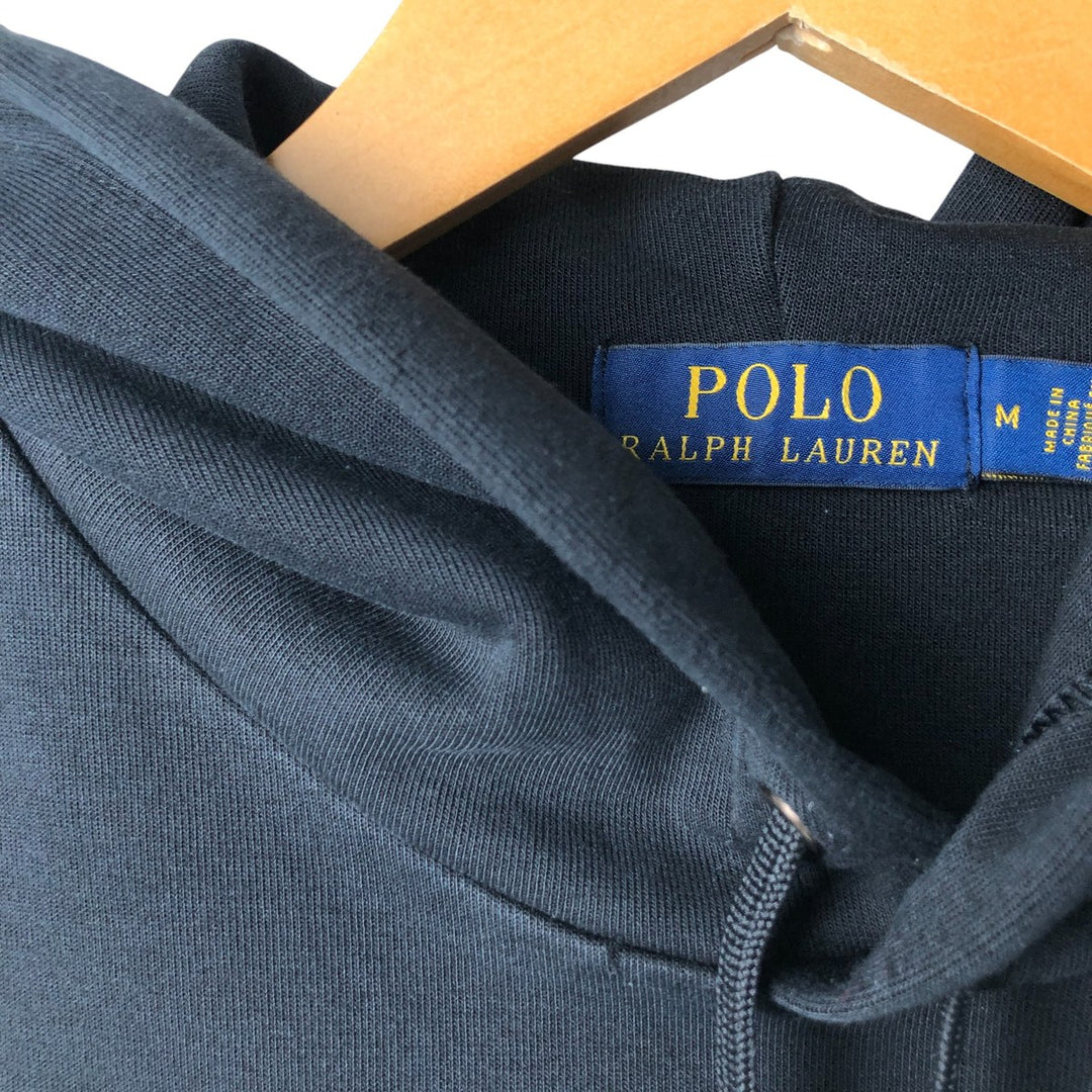 Ralph Lauren POLO RALPH LAUREN Sweatshirt Pullover Hoodie Men's XL cotton black type Vintage Second Hand