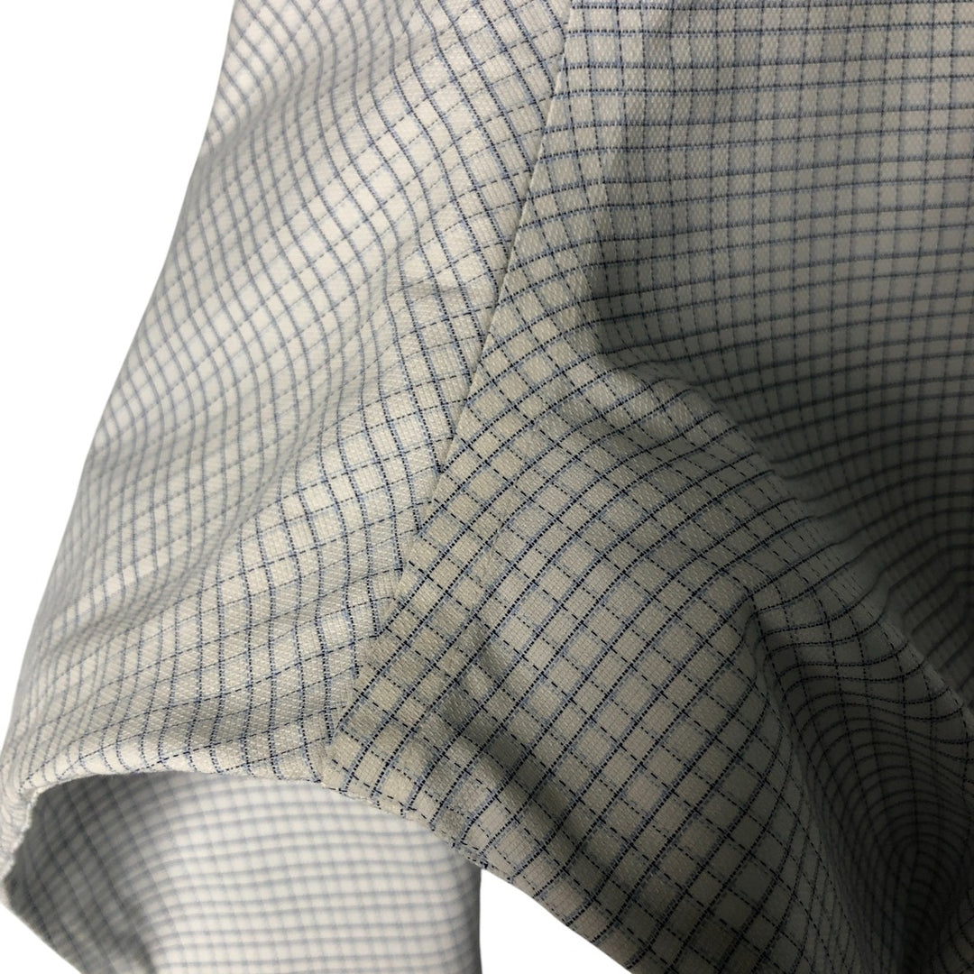 Brooks Brothers Est. 1818 Regent Fit Long Sleeve Button-Down Check Shirt, Men's Size L Supima Cotton white type Vintage Second Hand
