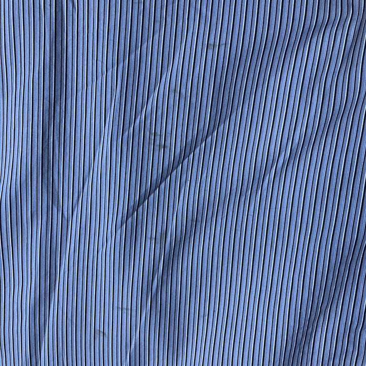 Ralph Lauren Classic Fit Long Sleeve Button Down Striped Shirt Men's XL cotton Blue type light blue Vintage Second Hand