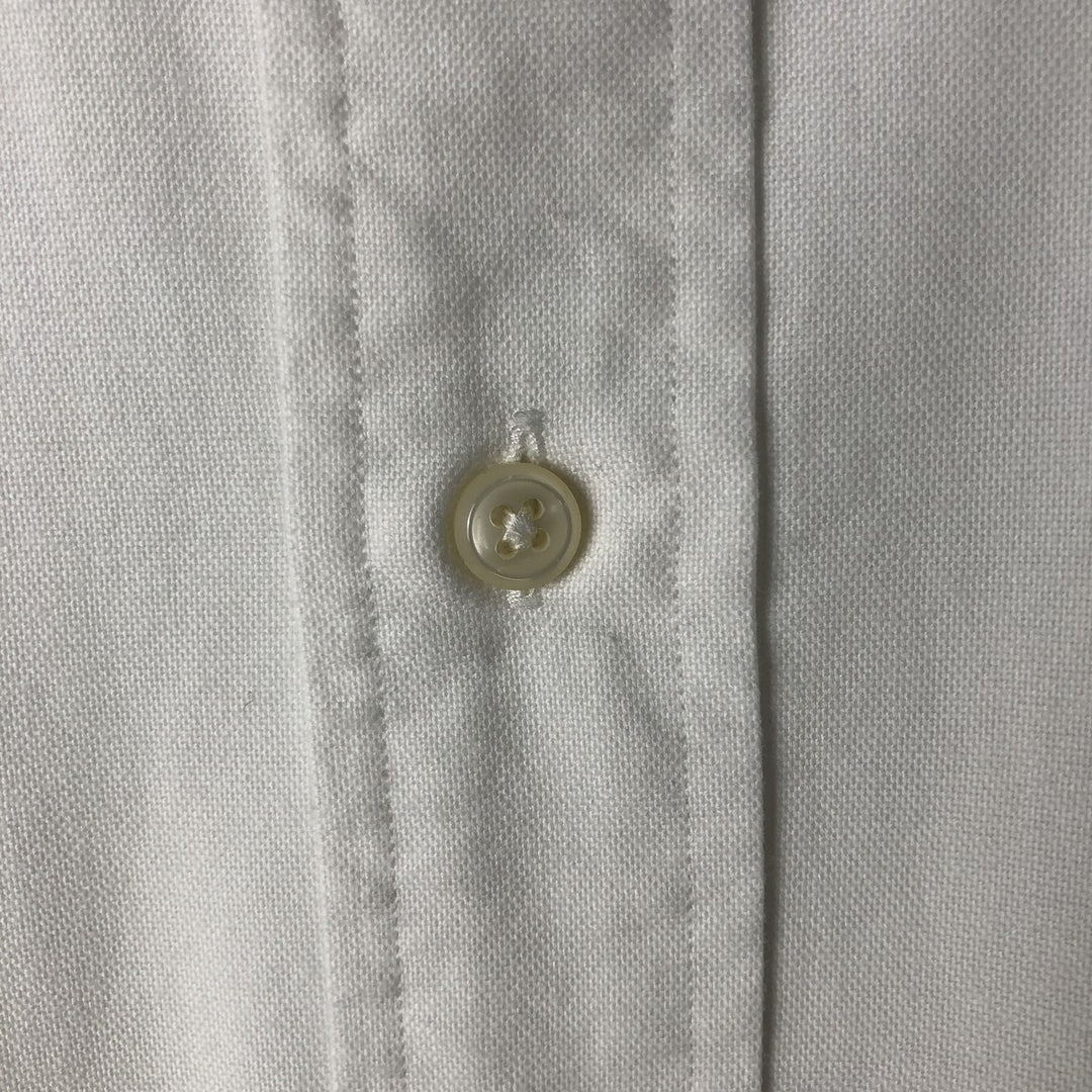 Ralph Lauren YARMOUTH long sleeve button down shirt, men's XL size cotton white type Vintage Second Hand