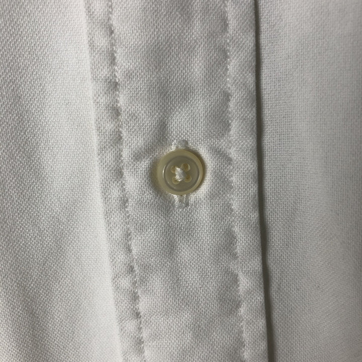 Ralph Lauren BLAIRE long sleeve button down shirt, men's XL size cotton white type Vintage Second Hand