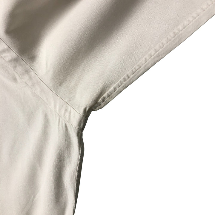 Ralph Lauren YARMOUTH long sleeve button down shirt, men's size M cotton white type Vintage Second Hand