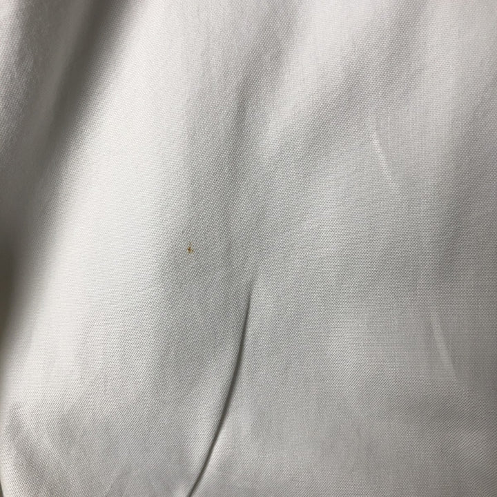 Ralph Lauren YARMOUTH long sleeve button down shirt, men's size M cotton white type Vintage Second Hand