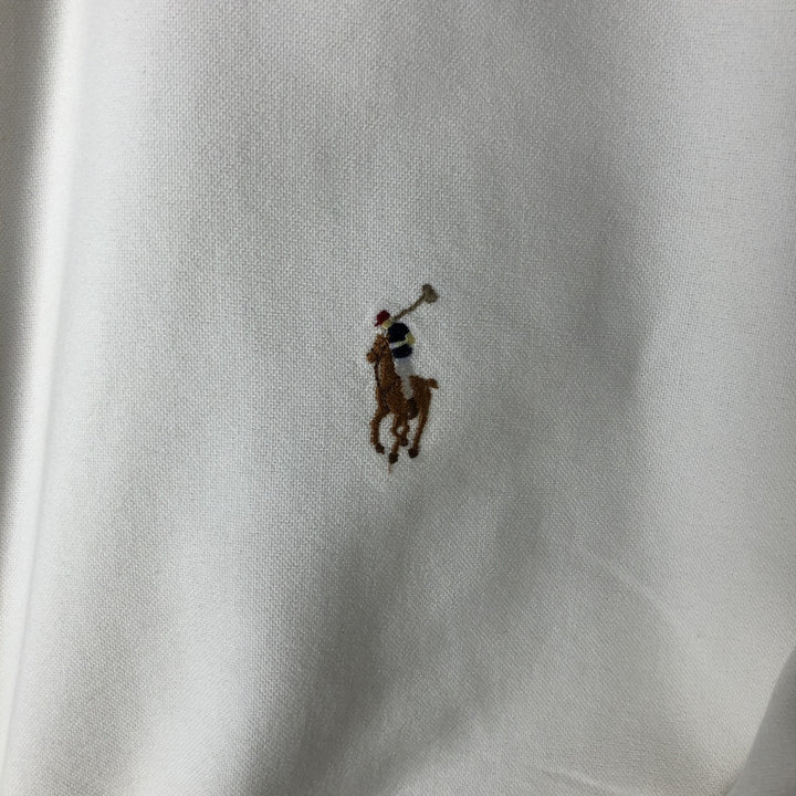 Ralph Lauren Classic Fit Long Sleeve Button Down Shirt Men's XL cotton white type Vintage Second Hand