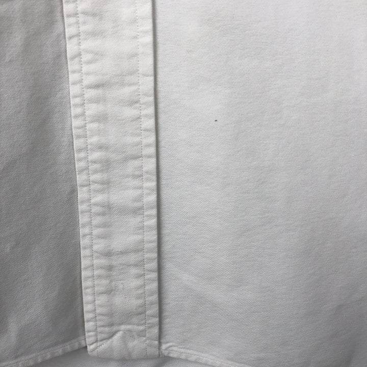 Ralph Lauren Classic Fit Long Sleeve Button Down Shirt Men's XL cotton white type Vintage Second Hand