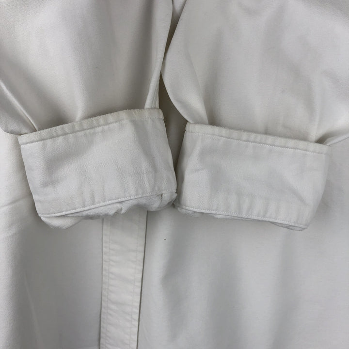 Ralph Lauren Classic Fit Long Sleeve Button Down Shirt Men's XL cotton white type Vintage Second Hand