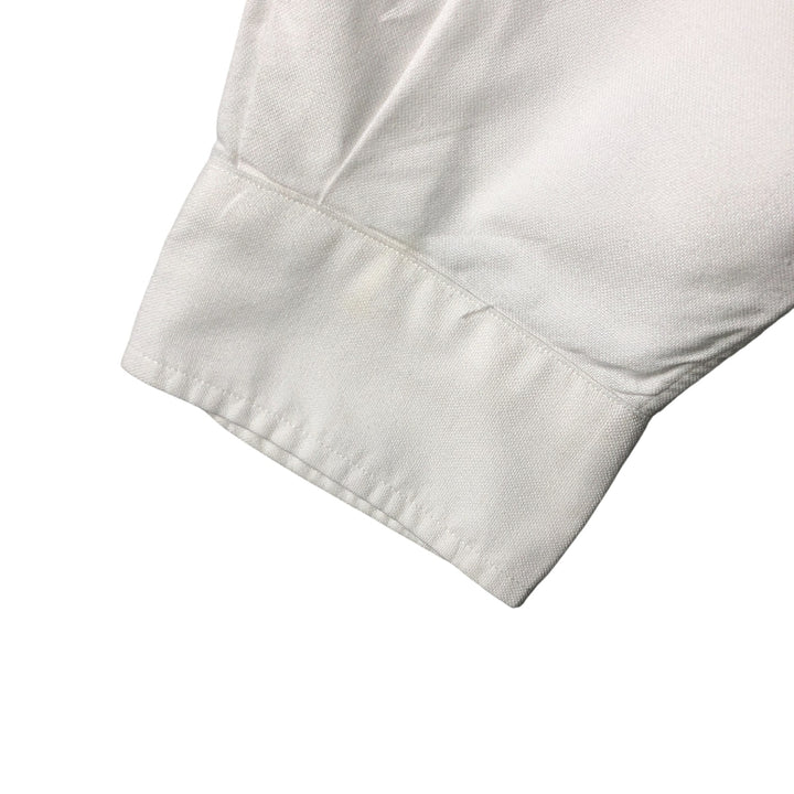 Ralph Lauren YARMOUTH long sleeve button down shirt, men's XL size cotton white type Vintage Second Hand