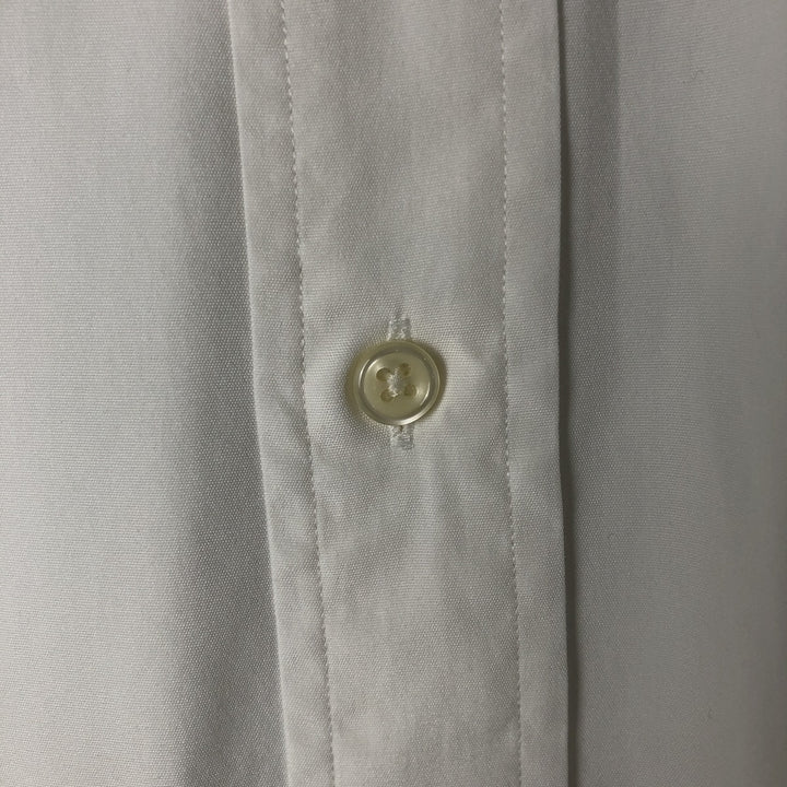 Ralph Lauren BLAKE long sleeve button down shirt, men's XL size cotton white type Vintage Second Hand