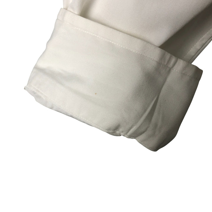 Ralph Lauren BLAKE long sleeve button down shirt, men's XL size cotton white type Vintage Second Hand
