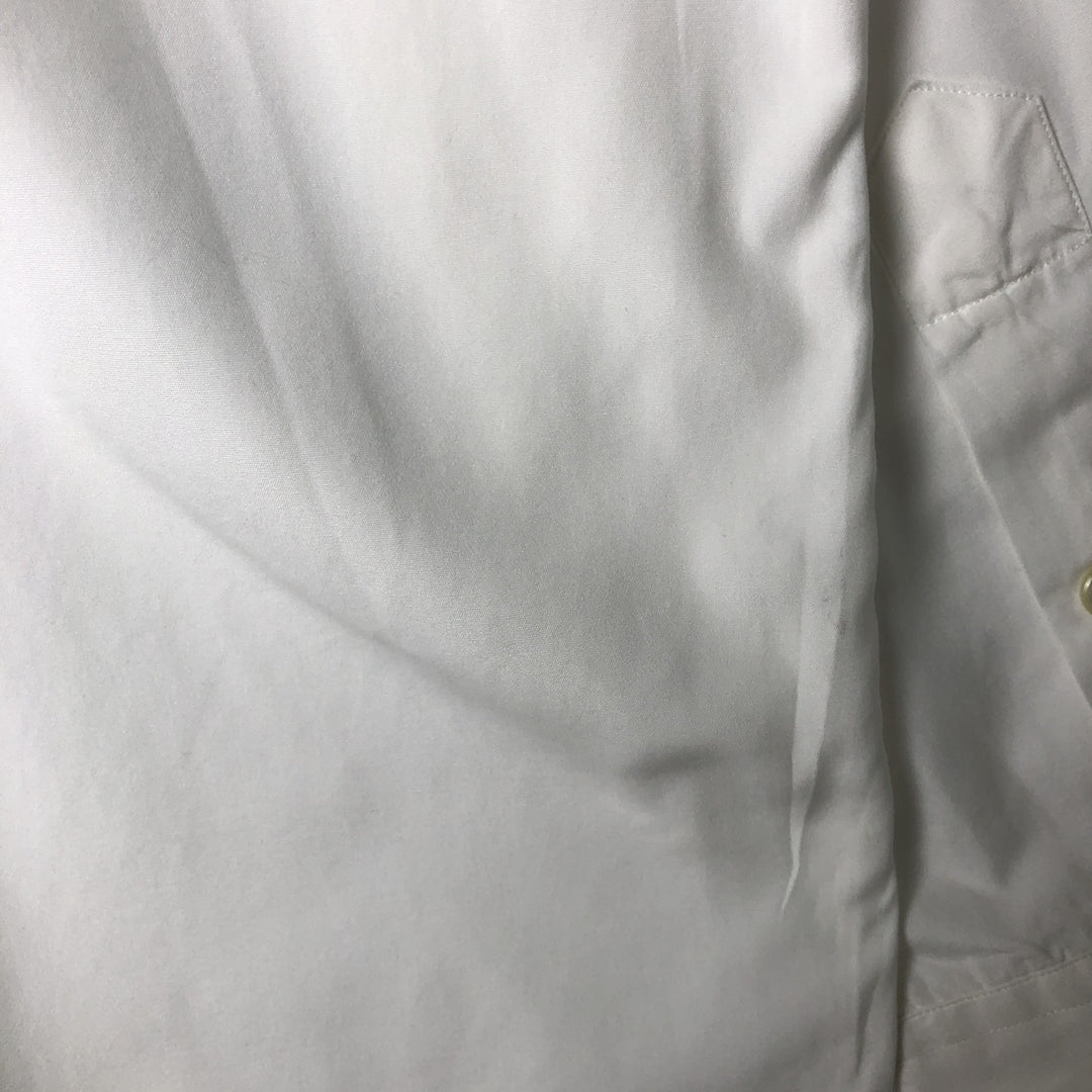 Ralph Lauren BLAKE long sleeve button down shirt, men's XL size cotton white type Vintage Second Hand