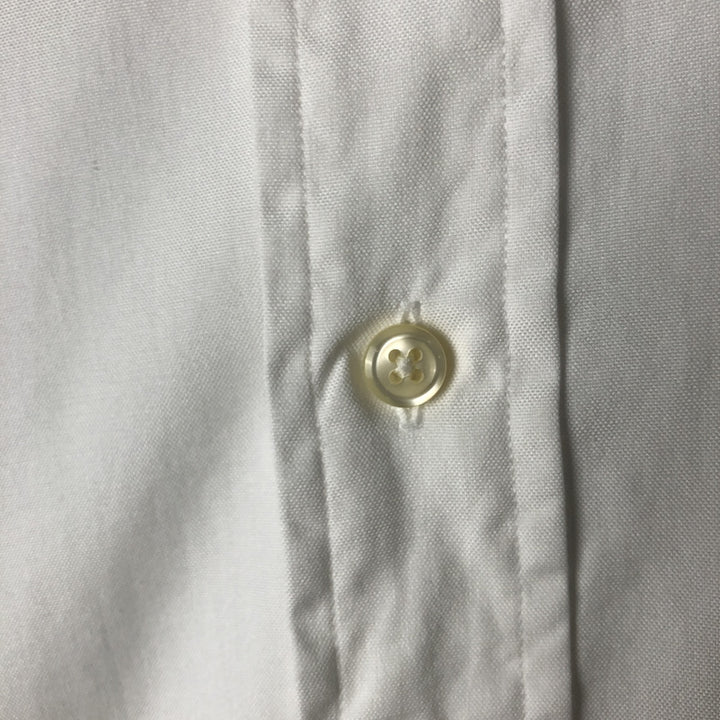 Ralph Lauren Classic Fit long sleeve button down shirt, men's size M cotton white type Vintage Second Hand